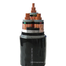 4 Solid Core Round Conductor Armoured XLPE Power Cable